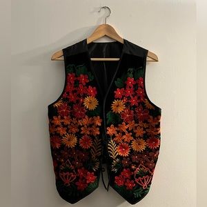 Handmade embroidered women’s vest